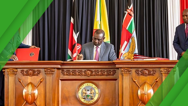 Kenyan President approves bill to increase minimum bet
