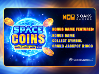 Retro thrills meet cosmic wins in 3 Oaks Gaming’s latest release Space Coins