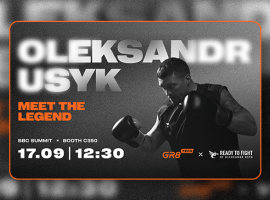 HEAVYWEIGHT CHAMP. ACTIVATED:  Oleksandr Usyk Joins GR8 Tech at SBC Summit 2025