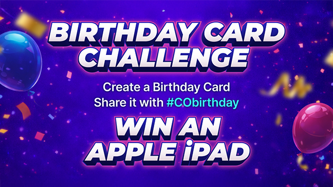 Design a Birthday Card, Win an iPad from Casino.online
