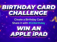 Design a Birthday Card, Win an iPad from Casino.online