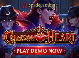 Spadegaming Releases Crimson Heart: Cascading Reels, Mega Wilds