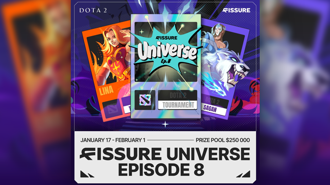 FISSURE Universe: Episode 8 brings $250,000 Dota 2 showdown with stacked invited field and live Play-In action