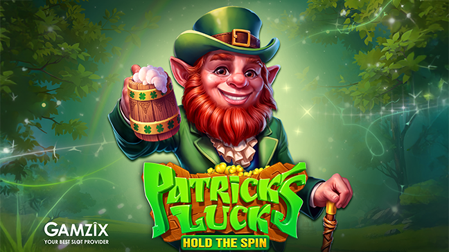 Gamzix launches Patrick’s Luck: Hold The Spin - A festive slot with high engagement potential