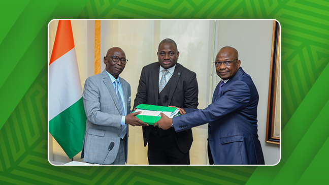 Côte d'Ivoire’s National Lottery Board welcomes newly appointed President