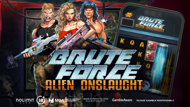 Nolimit City braces for another invasion in Brute Force: Alien Onslaught