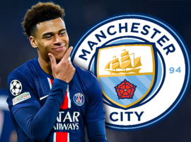 Manchester City reportedly line up 180m move for PSG’s Désiré Doué as flagship 2026 transfer target