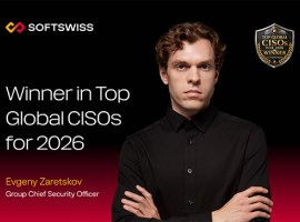 SOFTSWISS Group CSO Wins Top Global CISOs Award 2026