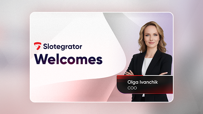 Slotegrator strengthens executive team with new Chief Operating Officer Olga Ivanchik