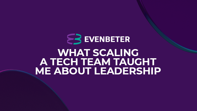 Evenbeter CTO Alexander Tamplon on Scaling Engineering Teams Beyond Traditional Management