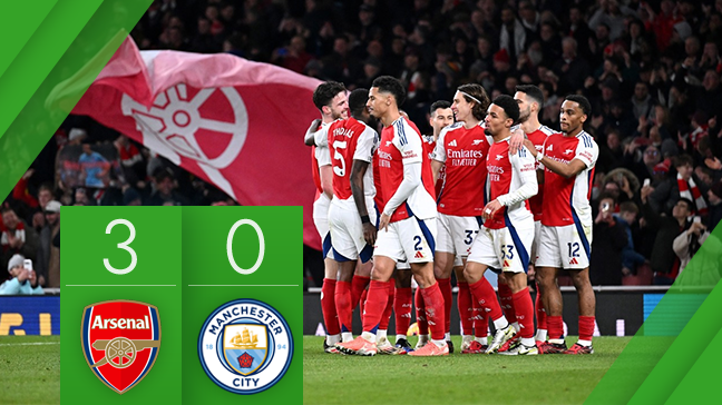 Arsenal crush Manchester City 3-0 to win 2026 Community Shield