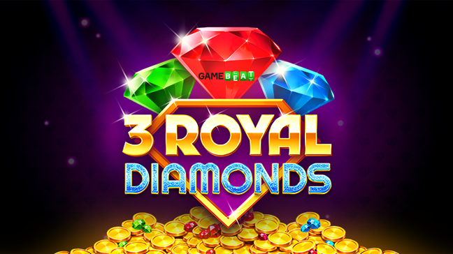 3 Royal Diamonds Shines with Three Gem Powers, Hold & Win and 5,000x Potential