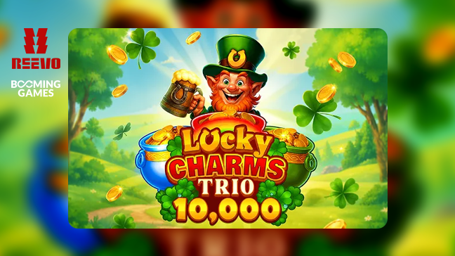REEVO Spotlights Lucky Charms Trio 10,000 from Booming Games in Latest Content Update