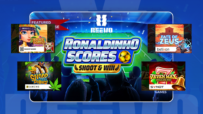 Experience the thrill of football with REEVO’s slot, Ronaldinho Scores Shoot & Win