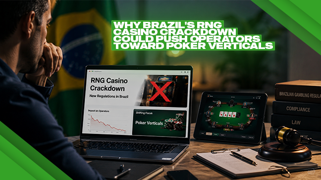 Why Brazil's RNG Casino Crackdown Could Push Operators Toward Poker Verticals
