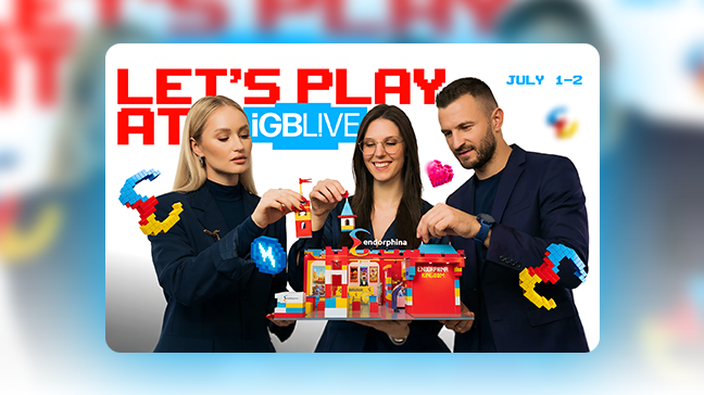 Let's Play with Endorphina at iGB L!VE London 2026