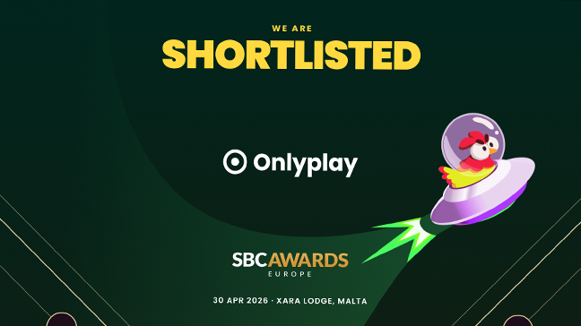 Double recognition: Onlyplay shortlisted twice at SBC Awards Europe 2026