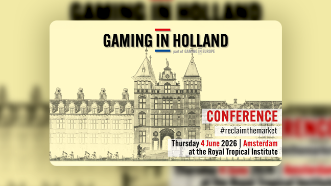 Gaming in Holland Conference agenda