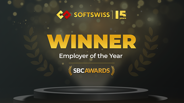 SOFTSWISS becomes Employer of the Year at SBC Awards 2024