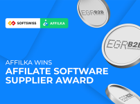 Affilka by SOFTSWISS Wins at EGR B2B Awards for Second Year Running