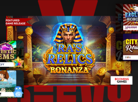 REEVO expands portfolio with five new game titles, led by Ra’s Relics Bonanza