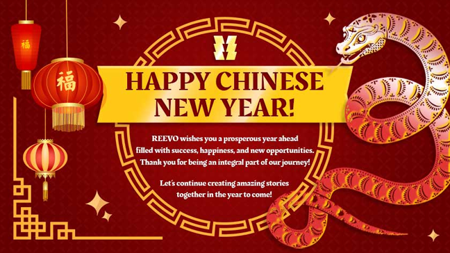 REEVO celebrates Chinese New Year with exciting slot games