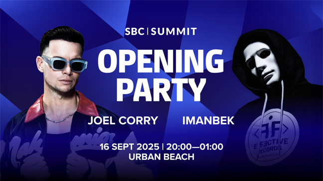 Joel Corry and Imanbek to headline star-studded SBC Summit Opening Party