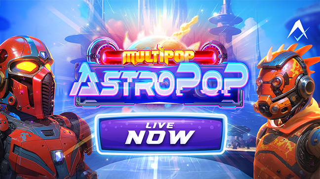 AvatarUX Unveils AstroPOP Slot, High-Volatility Space Adventure with MultiPop Multipliers