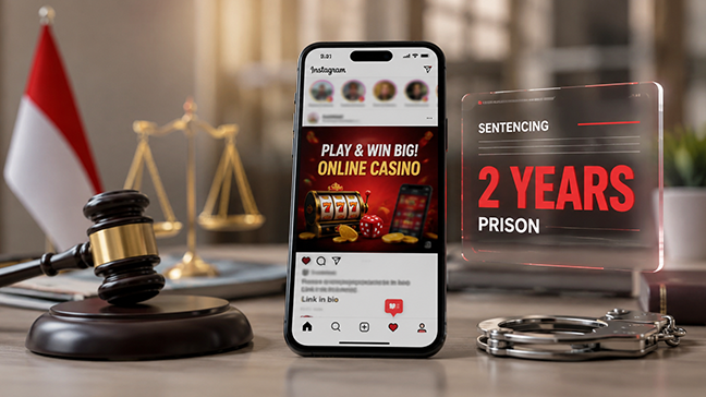 Indonesian Influencer Faces Two-Year Prison Term Over Online Casino Promotion