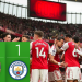 Arsenal win first Premier League title in 22 years after Manchester City draw at Bournemouth