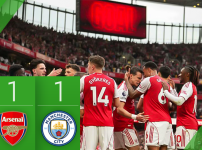 Arsenal win first Premier League title in 22 years after Manchester City draw at Bournemouth