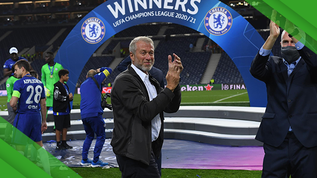 Chelsea were charged with 74 violations of FA rules committed under Abramovich
