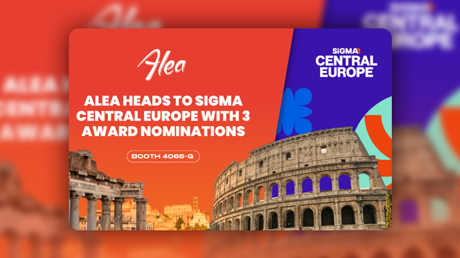 Alea Spotlights Innovation and Wellbeing at SiGMA Central Europe in Rome