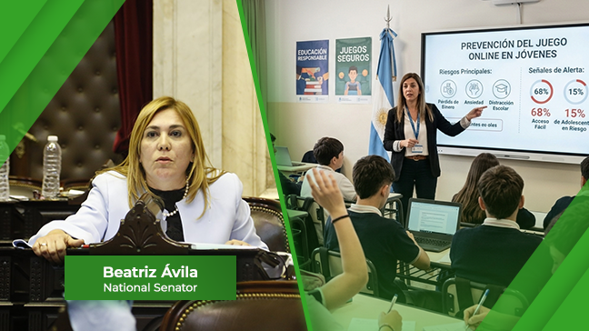 Argentina considers school campaigns to prevent youth online gambling