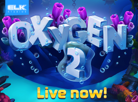 ELK Studios launches Oxygen 2 slot with exciting new features