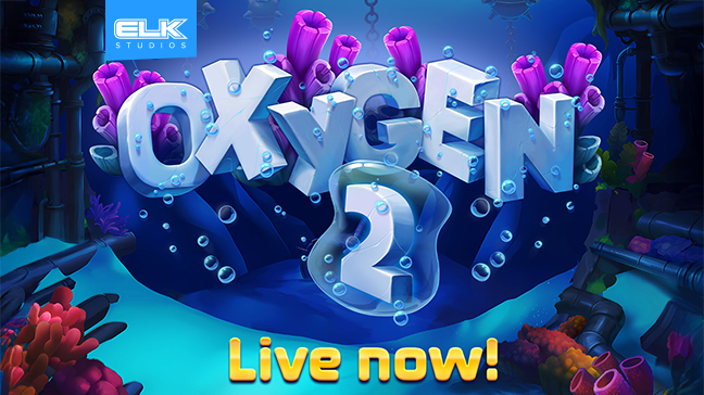 ELK Studios launches Oxygen 2 slot with exciting new features