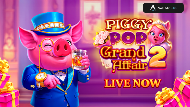 AvatarUX Raises the Stakes with Piggy Pop Grand Affair 2