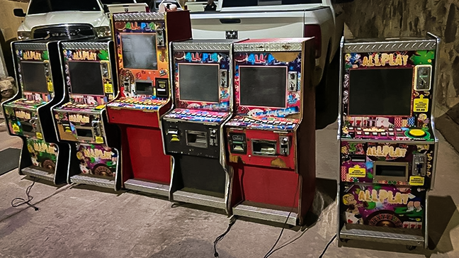 Mexico seizes 78 illegal slot machines in coordinated Sonora crackdown
