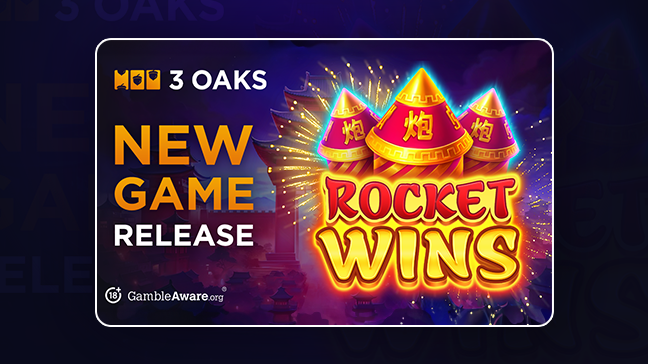 3 Oaks Gaming launches Rocket Wins to celebrate Lunar New Year