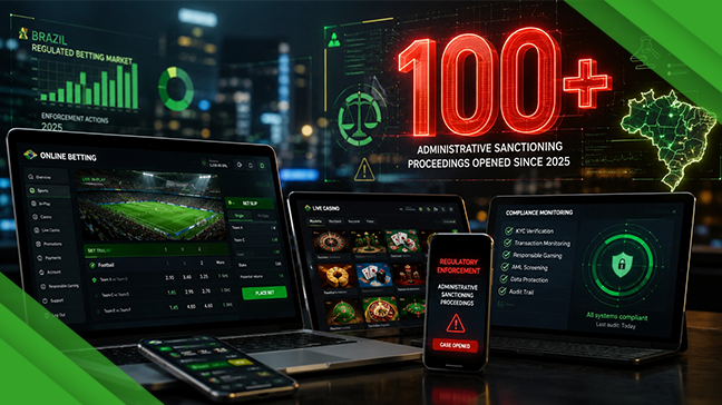 Brazil Opens More Than 100 Sanctioning Proceedings Against Online Betting Operators