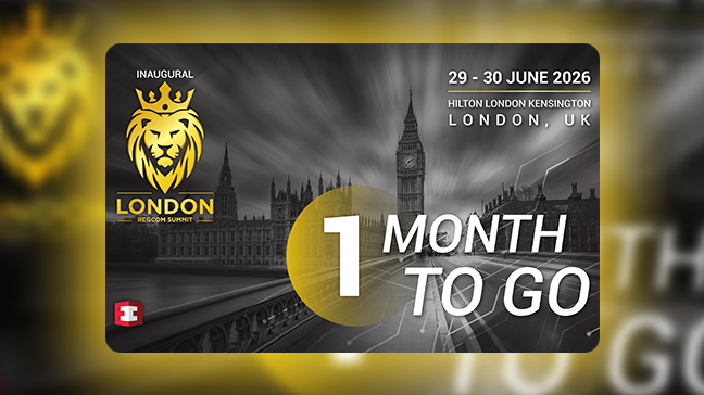 1 Month Until London iGaming RegCom 2026 Opens with Insightful Industry Discussions