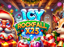 Mascot Gaming launches Icy Rockfall X25: A chill new slot experience