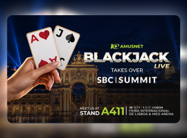 Blackjack Live Leads Amusnet’s Showcase at SBC Summit Lisbon 2026