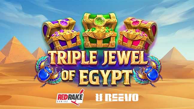 REEVO Highlights Triple Jewel of Egypt from Red Rake Gaming in Latest Content Update