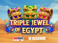 REEVO Highlights Triple Jewel of Egypt from Red Rake Gaming in Latest Content Update