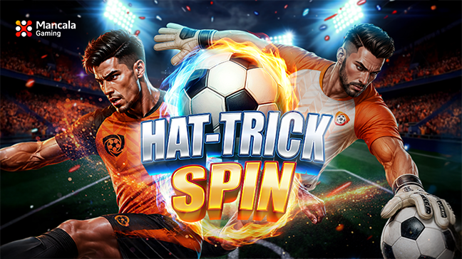 Mancala Gaming Launches Hat-Trick Spin: A Football-Themed Jackpot Slot