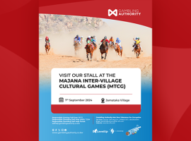 Botswana Gambling Authority promotes responsible gambling at MAJANA Cultural Games