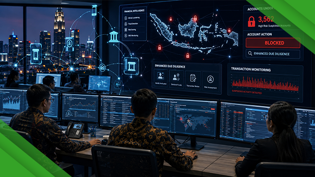 Indonesia Orders Banks to Tighten Checks on 36,191 Suspected Online Gambling Accounts