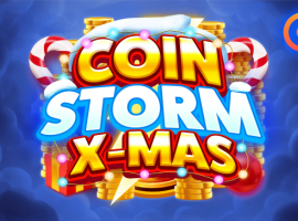 Coin Storm X-Mas where snowflakes turns into gold