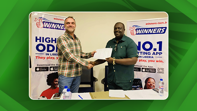 Winners Incorporated donates 5 Million Liberian Dollars to National County sports meet